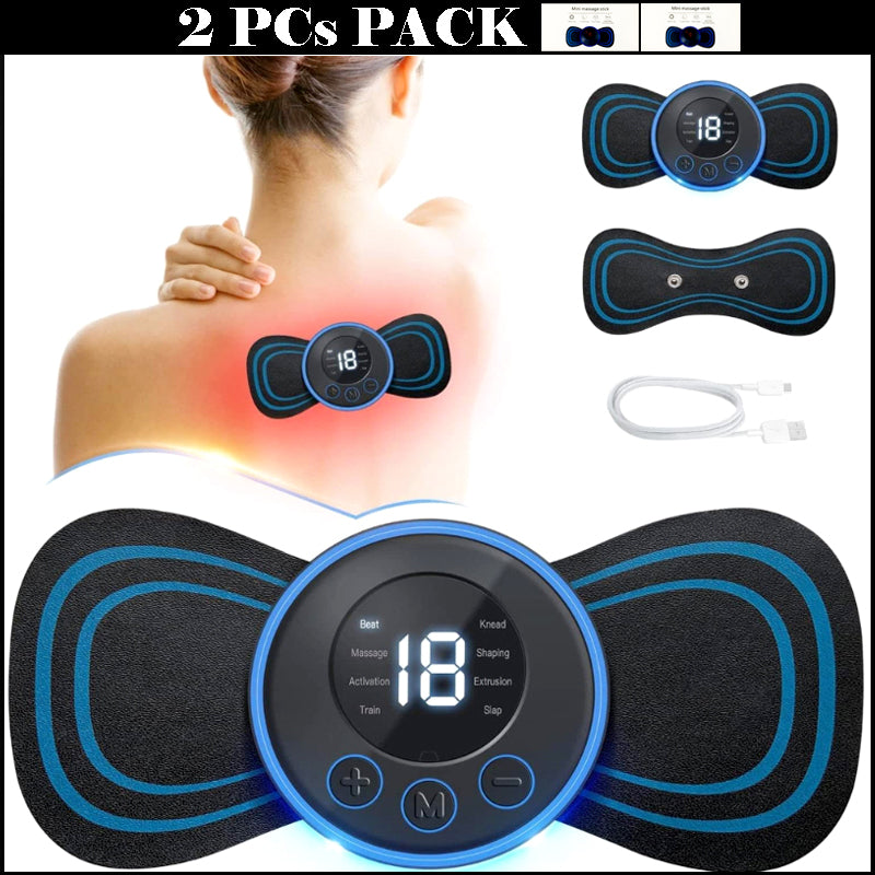 EMS Smart Electric Muscle Stimulator Massage Stick – Pack of 2