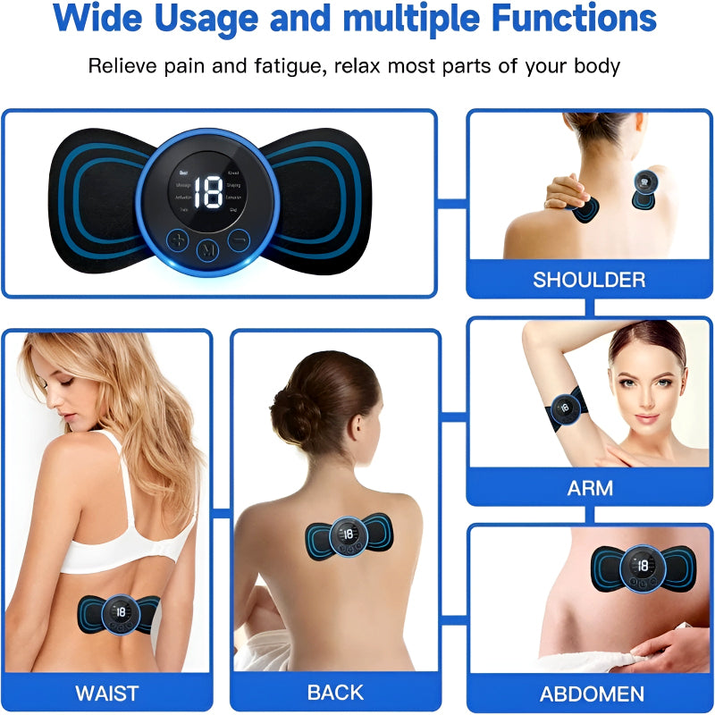 EMS Smart Electric Muscle Stimulator Massage Stick – Pack of 2