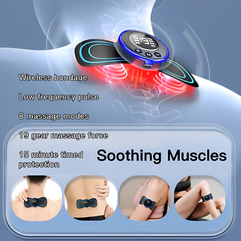 EMS Smart Electric Muscle Stimulator Massage Stick – Pack of 2