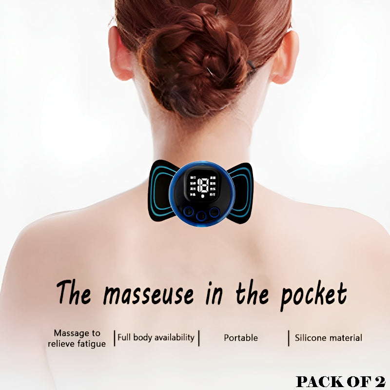 EMS Smart Electric Muscle Stimulator Massage Stick – Pack of 2