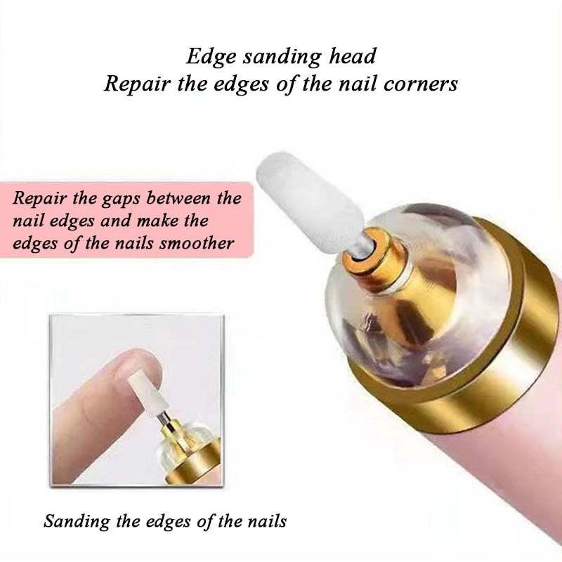 Rechargeable Electric Nail Drill Set – 5-in-1 Manicure & Pedicure Tool
