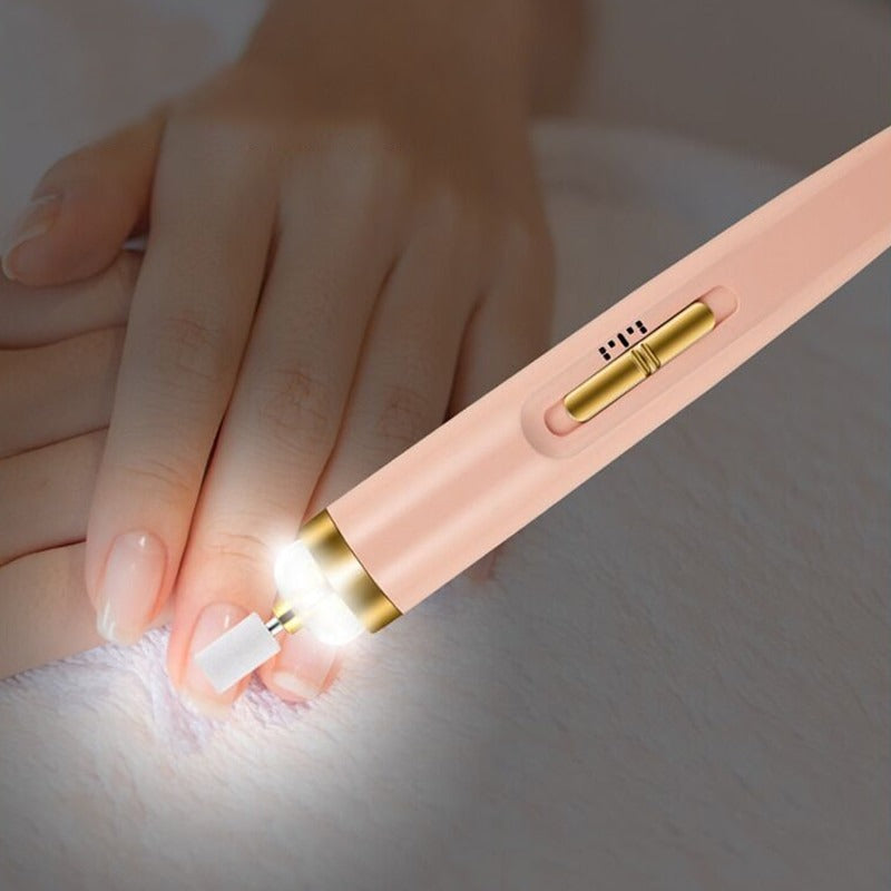 Rechargeable Electric Nail Drill Set – 5-in-1 Manicure & Pedicure Tool