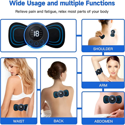EMS Smart Electric Muscle Stimulator Massage Stick – Pack of 2